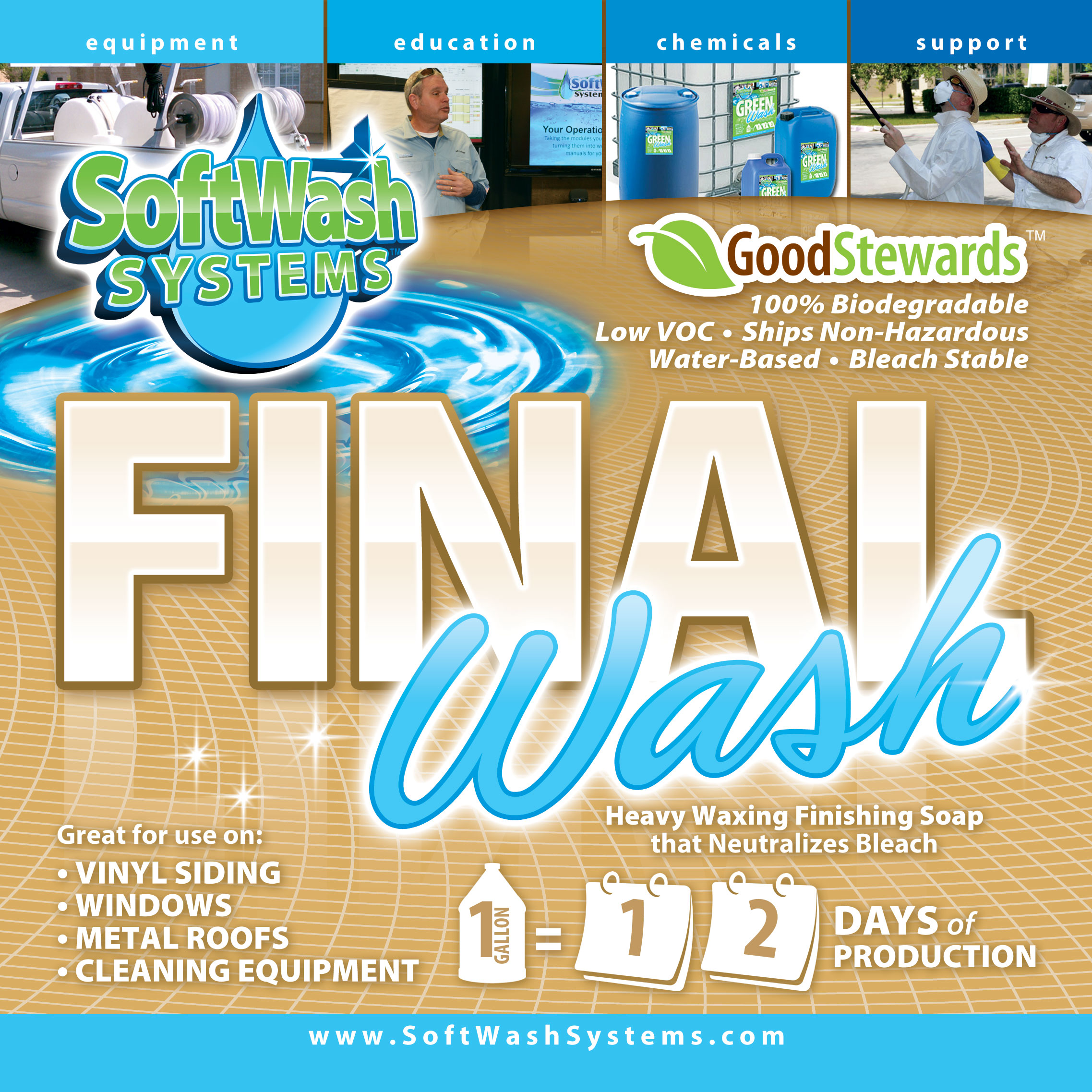 SoftWash Systems Final Wash