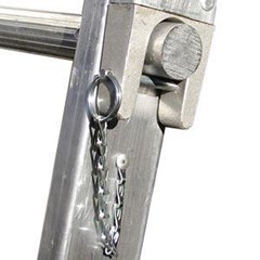 Ladder Locking Pins (1Pair) Metallic