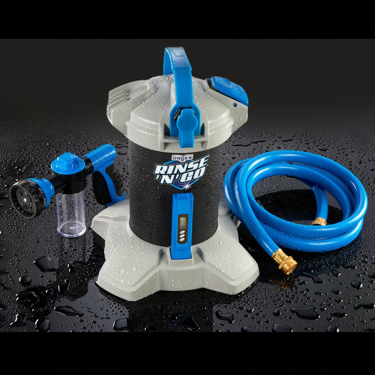 Unger Rinse N Go Spotless Car Washing System with Deionization Filter