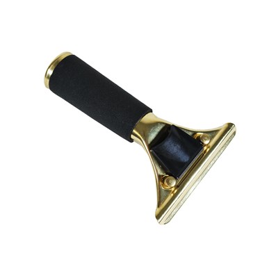 Handle Quick Release Brass Ettore with Rubber Grip