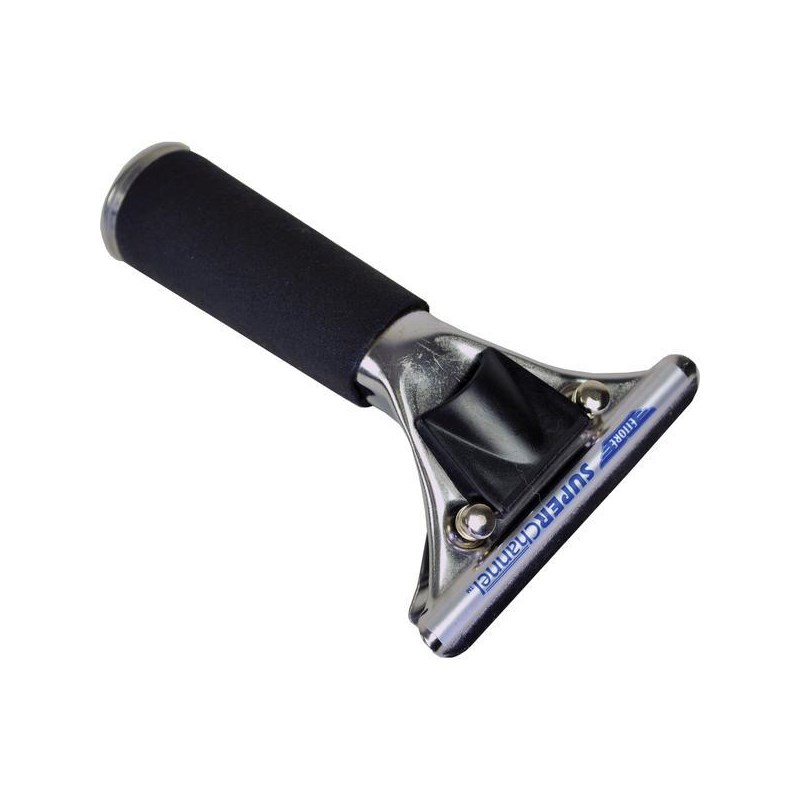 Ettore Stainless Steel with Rubber Grip Squeegee, Completes