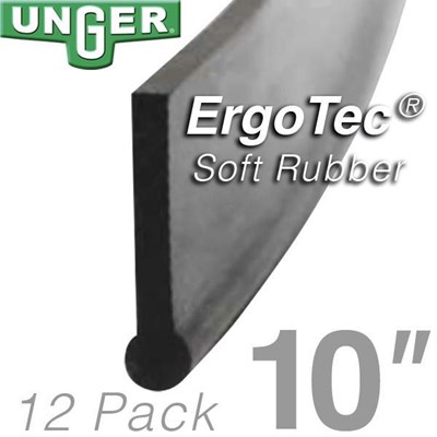 Rubber ErgoTec Soft 10in (12 Pack) Unger