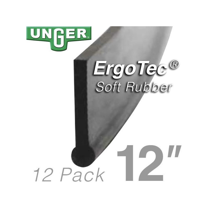 Rubber ErgoTec Soft 12in (12 Pack) Unger