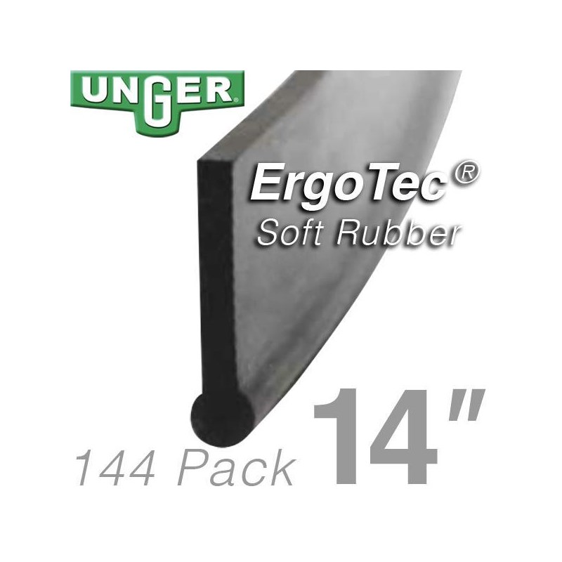 Rubber ErgoTec Soft 14in (144 Pack) Unger