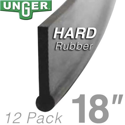 Rubber Hard 18in (12 Pack) Unger
