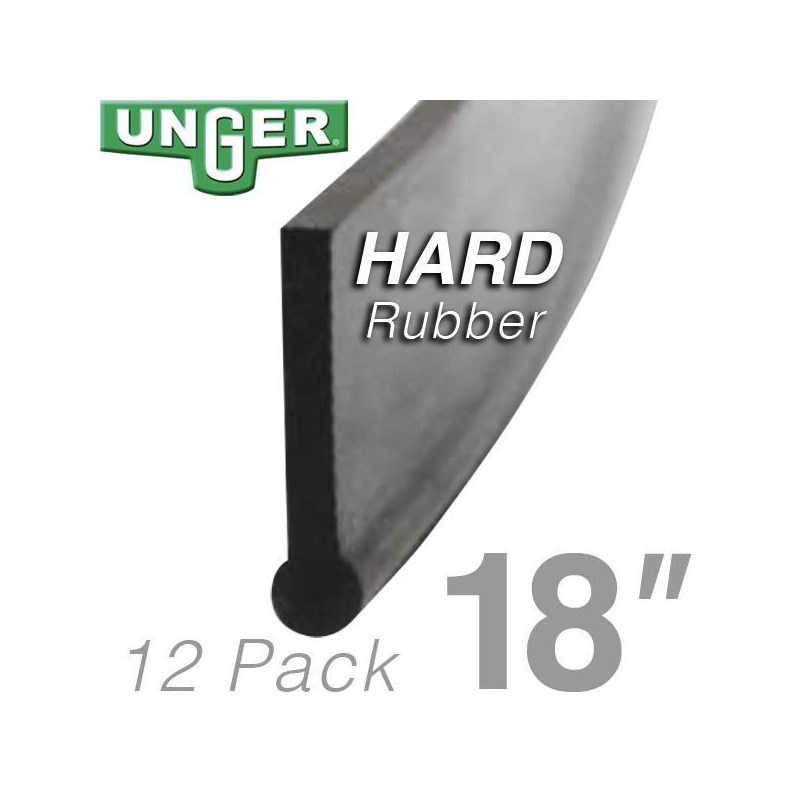 Rubber Hard 18in (12 Pack) Unger
