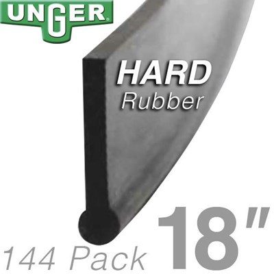 Rubber Hard 18in (144 Pack) Unger