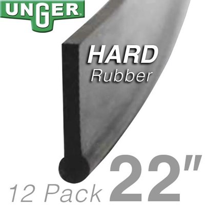 Rubber Hard 22in (12 Pack) Unger