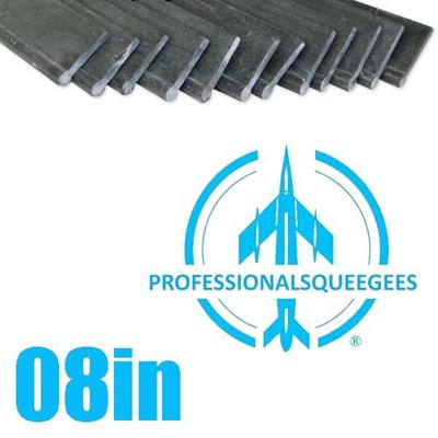 Rubber Professionalsqueegees 08in(12 Pack)SFT