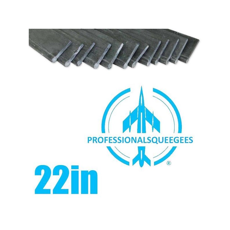 Rubber Professionalsqueegees 22in (12 Pack) Soft