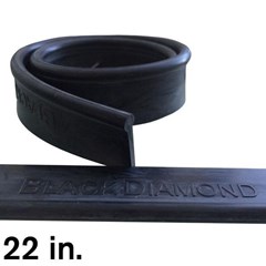 Rubber FlatTop 22in (12 Pack) Black Diamond