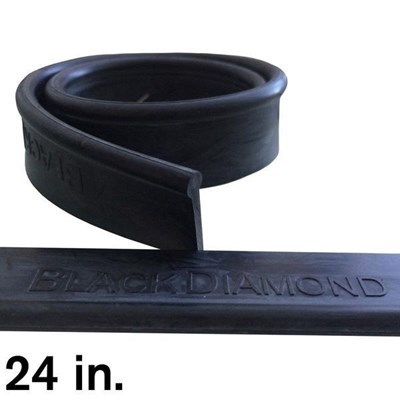 Rubber FlatTop 24in(144 Pack) Black Diamond