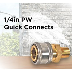 1/4in PW Quick Connects