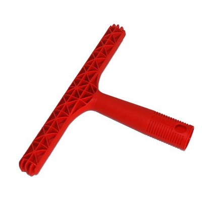 T-Bar Plastic Red 10in Pulex