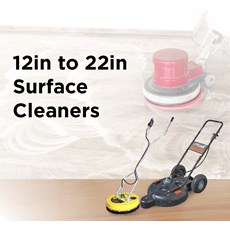 12in to 22in Surface Cleaners