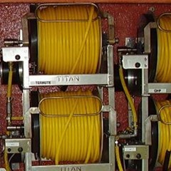 Hose 3/8in 300ft Yellow Rubber 