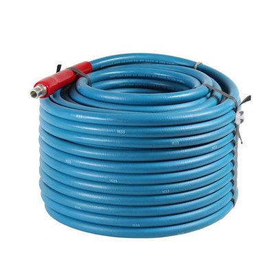 Hose Pressure Washer 150ft 3/8in Heavy Duty  Blue 2 Wire 