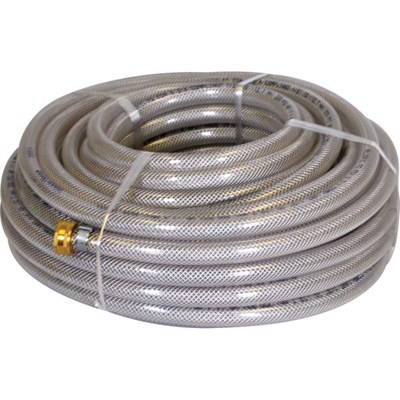 Hose 5/8in Clear Braided