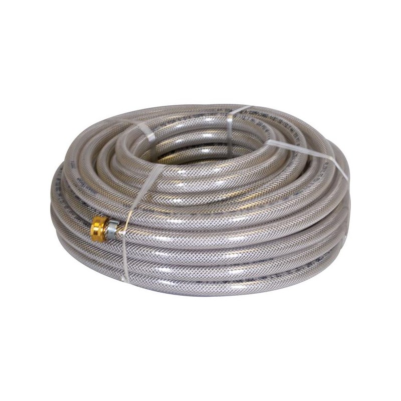 ProTool Hose 1/2in Clear Braided per ft