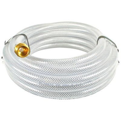 ProTool Hose 1/2in 25ft Clear Braided