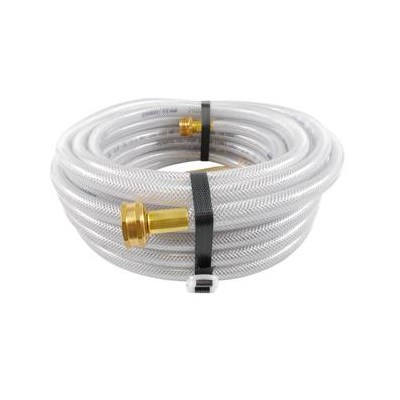 Hose 3/8in 25ft Clear Braided