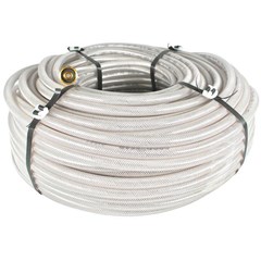 Hose 3/8in Clear Braided