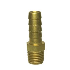 Hose Barb 3/8" to 1/4" Male pipe