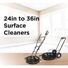 24in to 36in Surface Cleaners