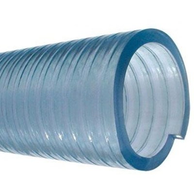 Hose 3/4in ID Clear braid Suction per ft