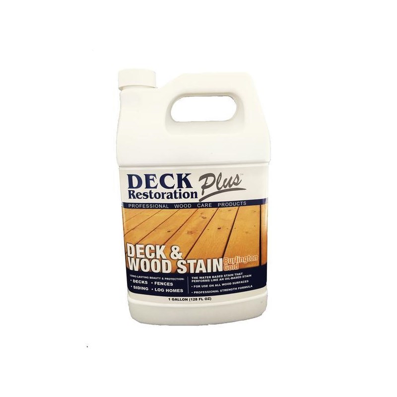 Deck & Wood Stain Gold Gallon DRP