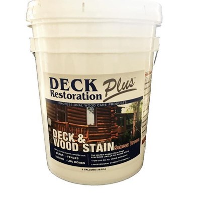 Deck & Wood Stain Seneca Brown 5 Gallon DRP