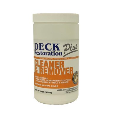 Deck & Wood Cleaner and Remover Powder 2LB DRP