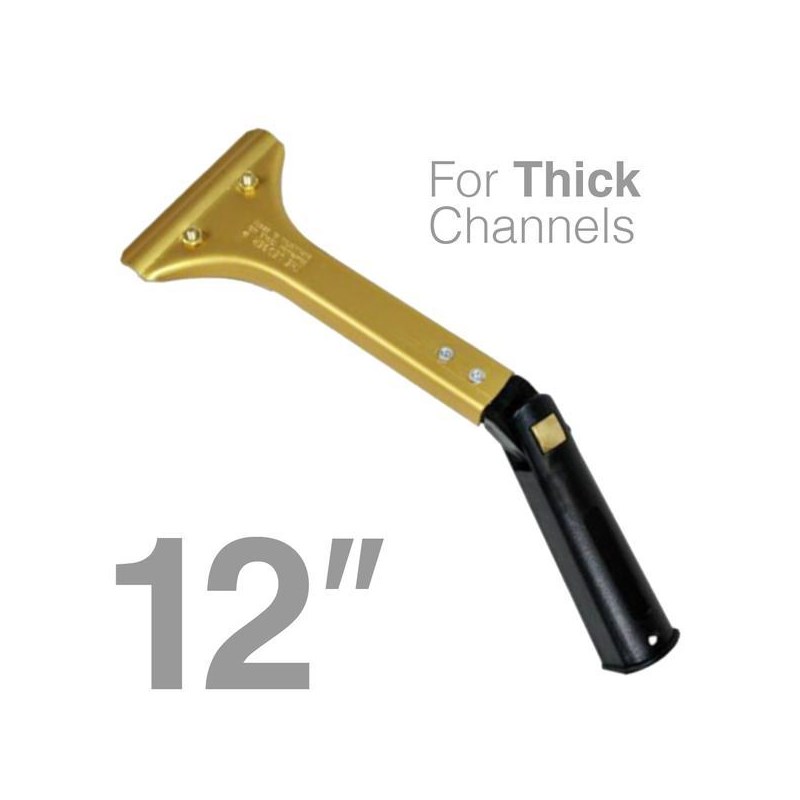 Ledger Handle 12in Swivel for Thick Channel