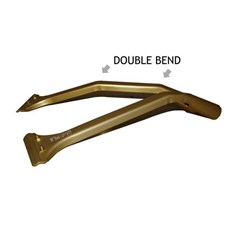 Ledger Handle Double Bend 16in