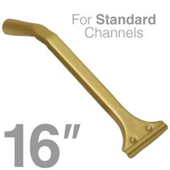 Ledger Handle Double Bend 16in for Thick Channel
