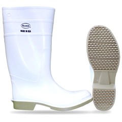 PVC White Boot