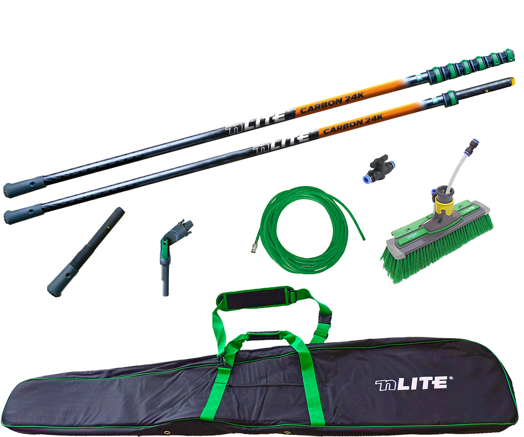 nLite Carbon 24K WaterFed Pole Kit 39ft