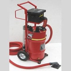Vacuum 100cfm 110v kit w/frame,hose,more