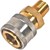 Coupler 1/4in PW Brass MPT