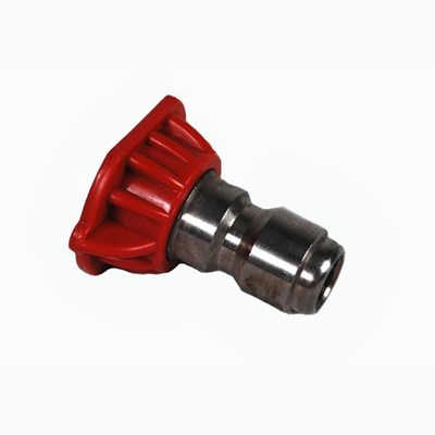 3.0  0 Degree Red SS Nozzle Tip