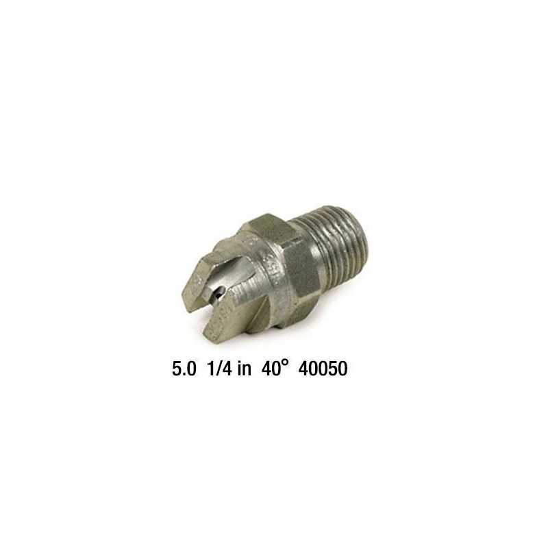 5.0 Nozzle SS 1/4in 40 Degree 40050