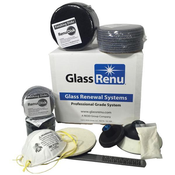 Glass Restoration Kit for polishing & removing minor damage