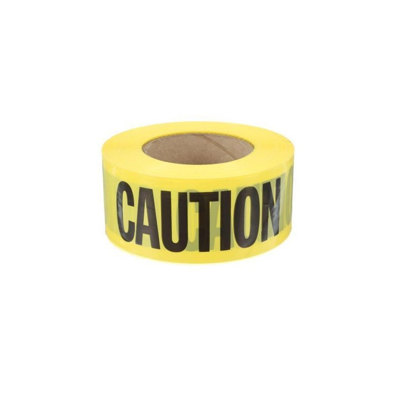 Caution Tape 1000ft Yellow