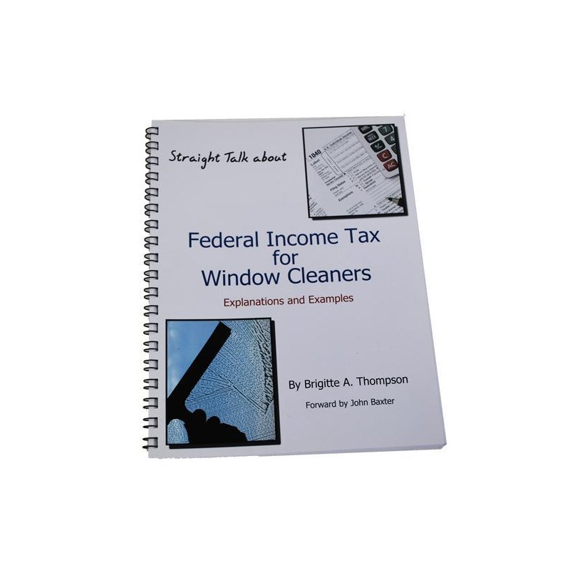 ProTool Fed Income Tax for Window Cleaners Book