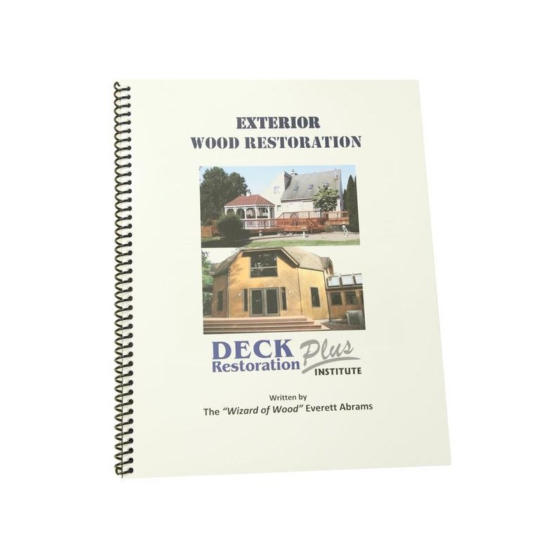 ProTool Exterior Wood Restoration Manual DRP