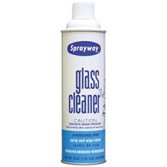 Glass Cleaner 19oz Sprayway Aerosol