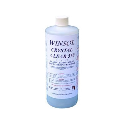 Winsol Crystal Clear 550 Hard Water Stain Remover – Window Magic Supply