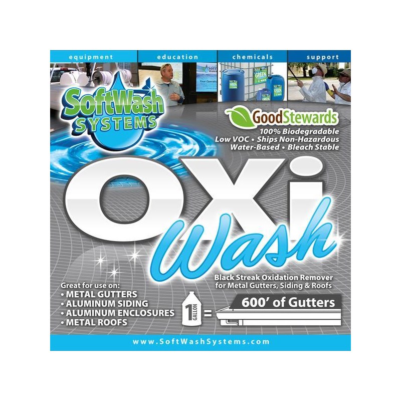 Oxi Wash for Gutters gallon