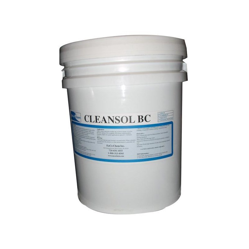 Cleansol BC - Building, Siding, Gutter Cleaner 5 Gal