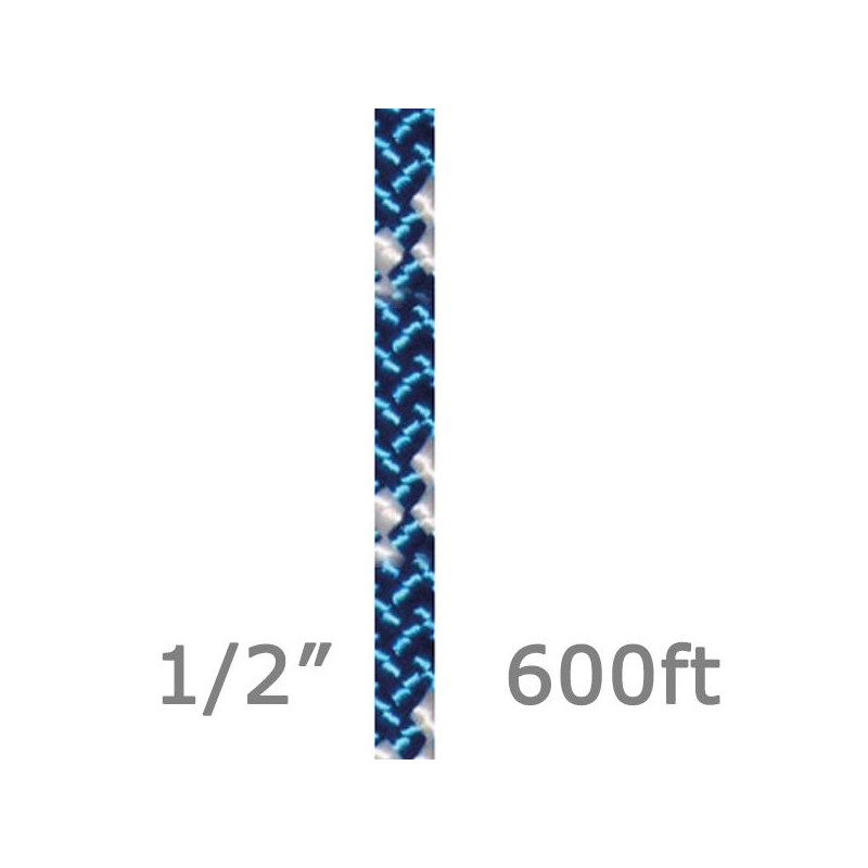 Rope KMIII 1/2in 600 Ft Blue Image 88